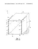 OVER ROAD TRAILER DOOR HINGE GAP SEALS diagram and image