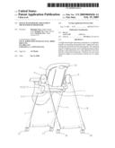 Single-Hand Height Adjustment Mechanism Of Highchair diagram and image
