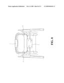 Single-Hand Height Adjustment Mechanism Of Highchair diagram and image