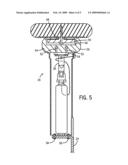 ADJUSTABLE PNEUMATIC ARMREST FOR A CHAIR diagram and image