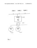 Method and Device for Redundantly Supplying Several Electric Servomotors or Drive Motors by Means of a Common Power Electronics Unit diagram and image