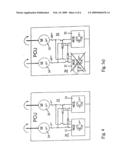 Method and Device for Redundantly Supplying Several Electric Servomotors or Drive Motors by Means of a Common Power Electronics Unit diagram and image