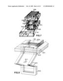 Stacked rail stator and capacitive armature linear motor diagram and image