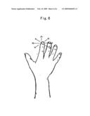 FINGER POINTING APPARATUS diagram and image