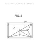 Correcting Coordinates on Touch Panel to True Display Coordinates diagram and image