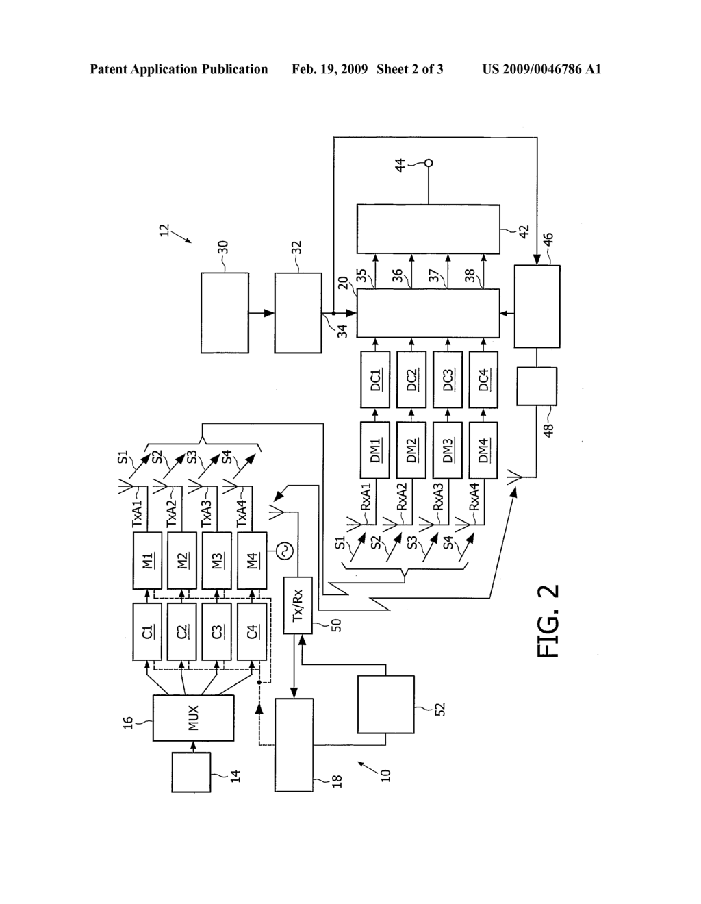 SYSTEM AND METHOD OF OPERATING A MIMO SYSTEM - diagram, schematic, and image 03