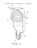 Instantaneous water heater with a heating tube diagram and image