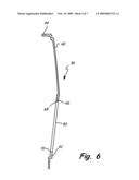 Fan outlet guide vane shroud insert repair diagram and image