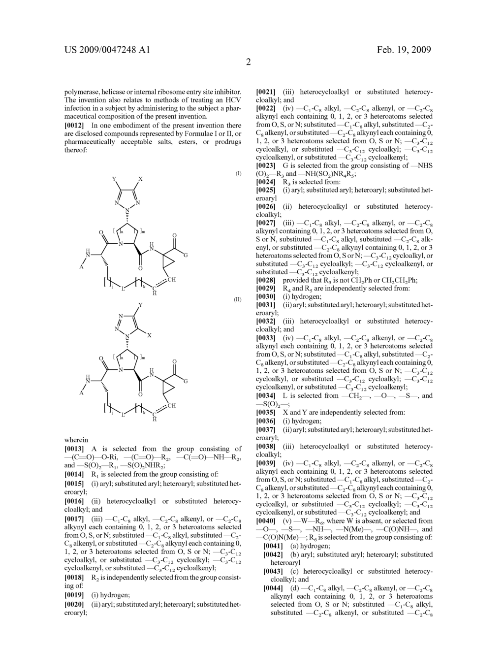 TRIAZOLYL MACROCYCLIC HEPATITIS C SERINE PROTEASE INHIBITORS - diagram, schematic, and image 03