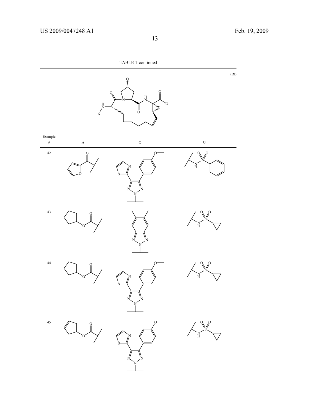 TRIAZOLYL MACROCYCLIC HEPATITIS C SERINE PROTEASE INHIBITORS - diagram, schematic, and image 14