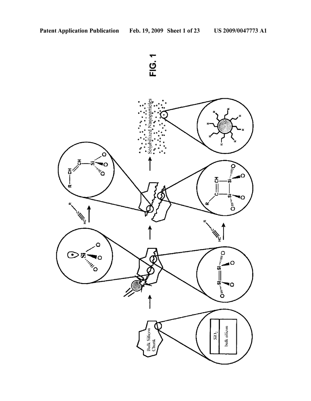 METHOD OF FORMING STABLE FUNCTIONALIZED NANOPARTICLES - diagram, schematic, and image 02