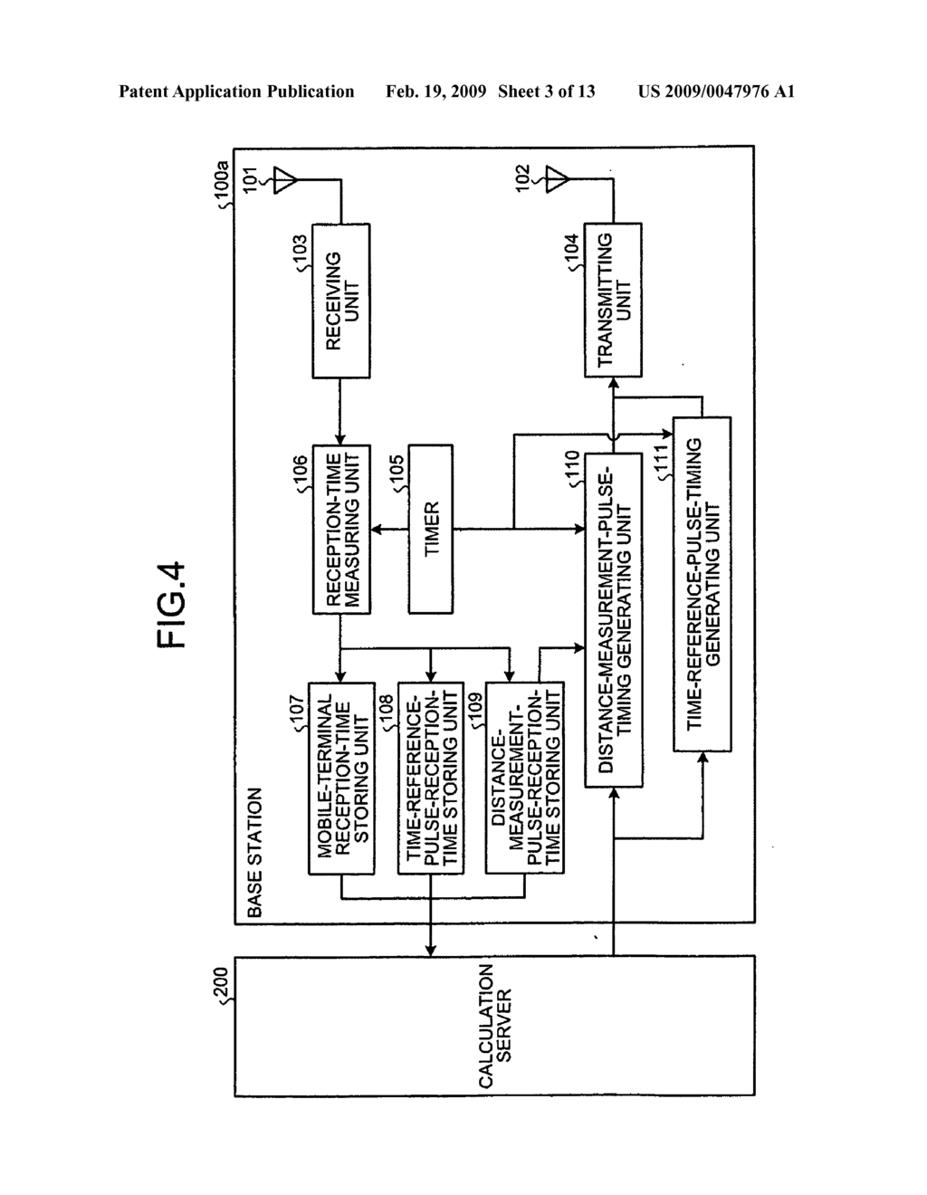 Radio positioning system - diagram, schematic, and image 04