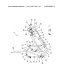 Stationary exerciser diagram and image