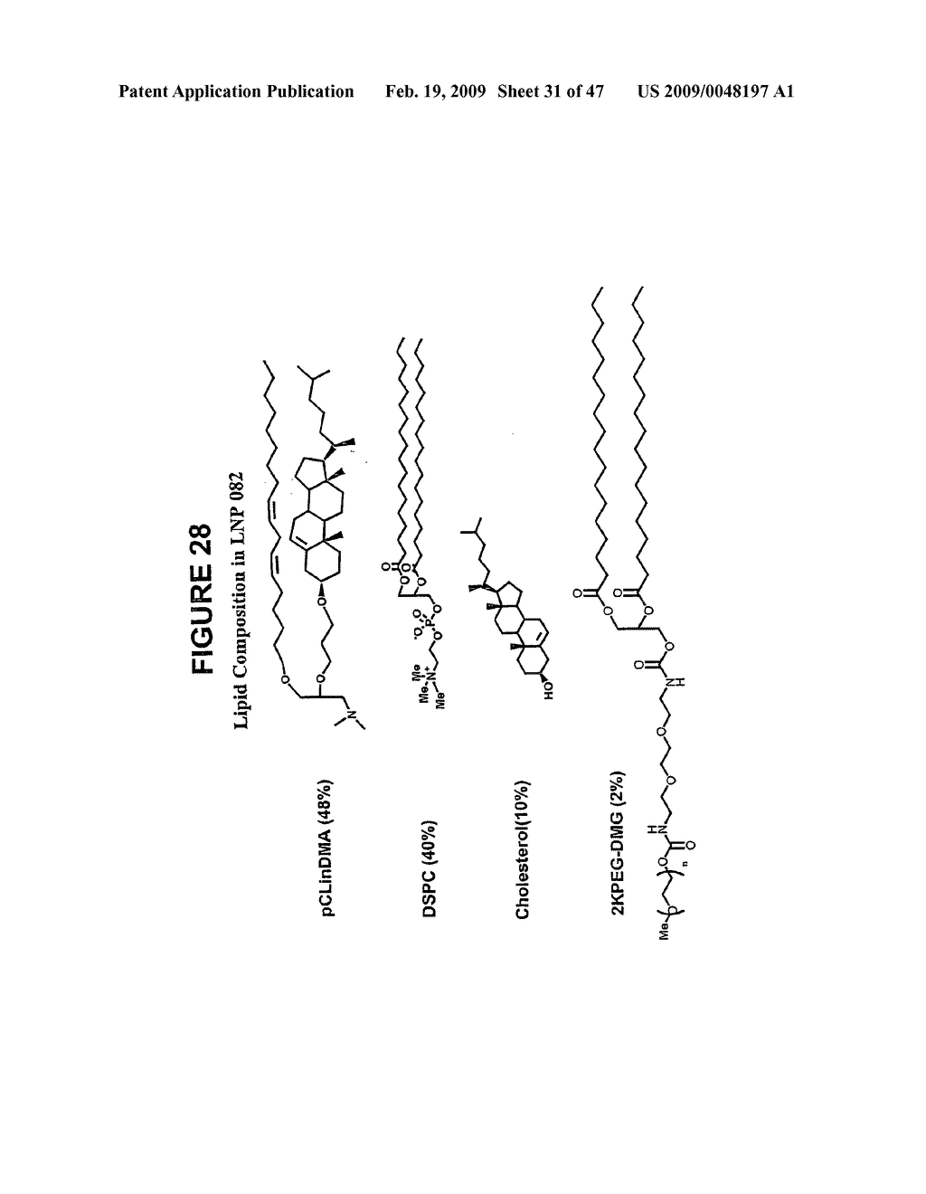 Lipid Nanoparticle Based Compositions and Methods for the Delivery of Biologically Active Molecules - diagram, schematic, and image 32