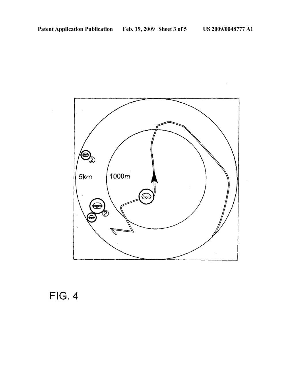 Method for Controlling the Display of a Geographical Map in a Vehicle and Display Apparatus for that Purpose - diagram, schematic, and image 04