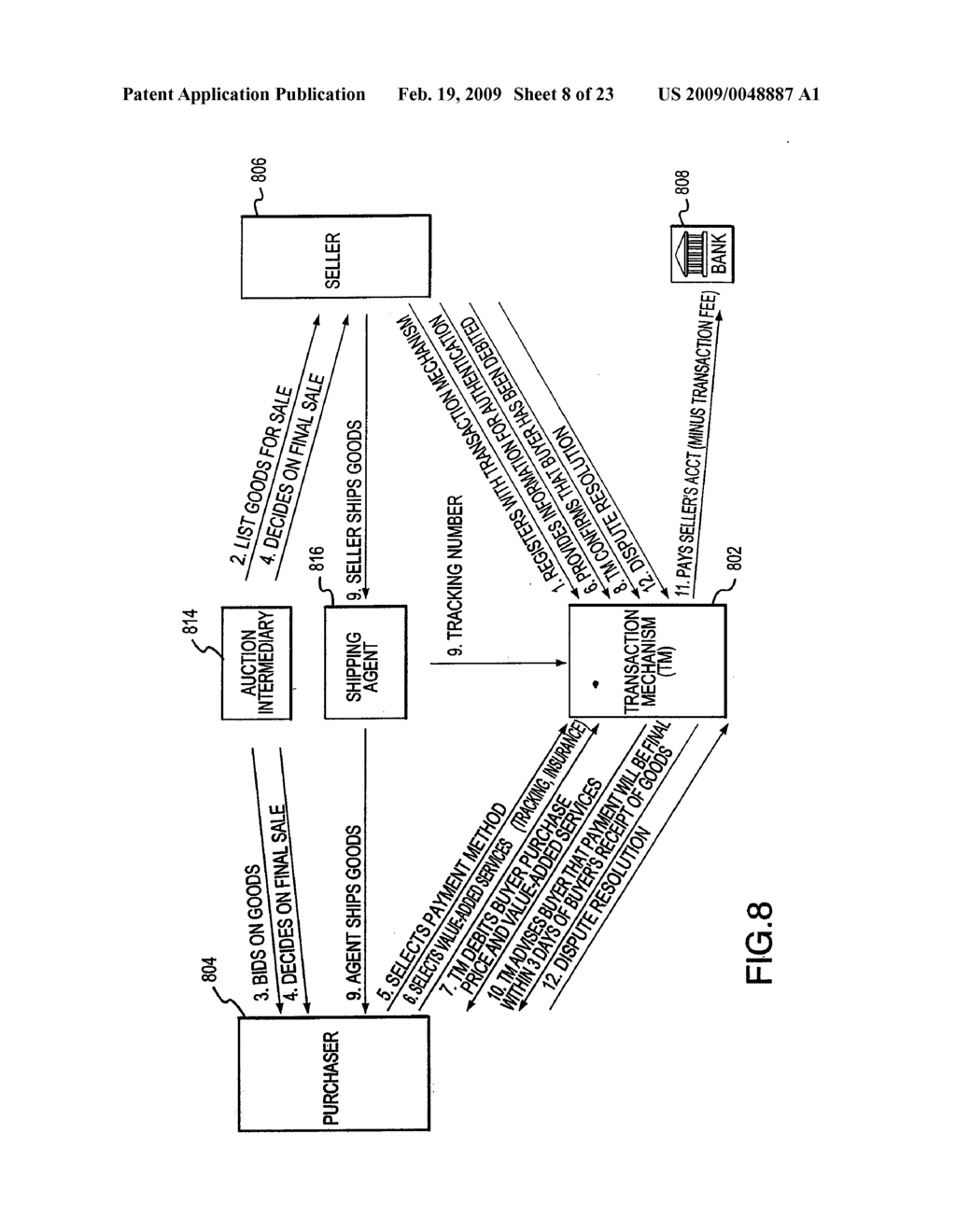 Systems and Methods for Facilitating Transactions Involving an Intermediary - diagram, schematic, and image 09