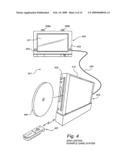 Wireless transmission and reception of information relating to an item advertised on a sign diagram and image