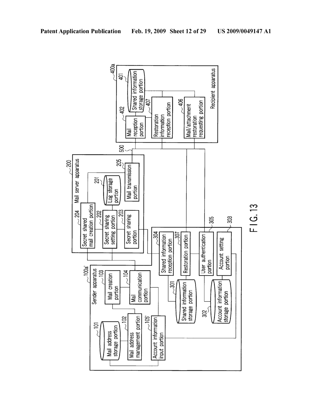 RECIPIENT APPARATUS, FILE SERVER APPARATUS AND PROGRAM - diagram, schematic, and image 13