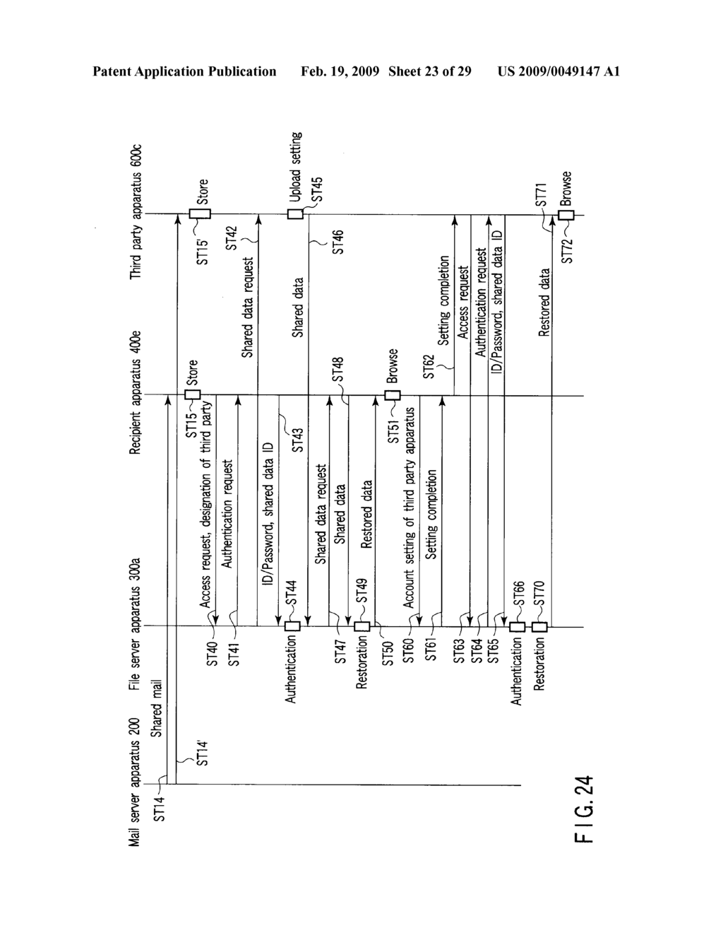 RECIPIENT APPARATUS, FILE SERVER APPARATUS AND PROGRAM - diagram, schematic, and image 24