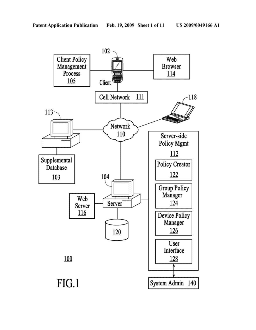 Defining and Implementing Policies on Managed Object-Enabled Mobile Devices - diagram, schematic, and image 02