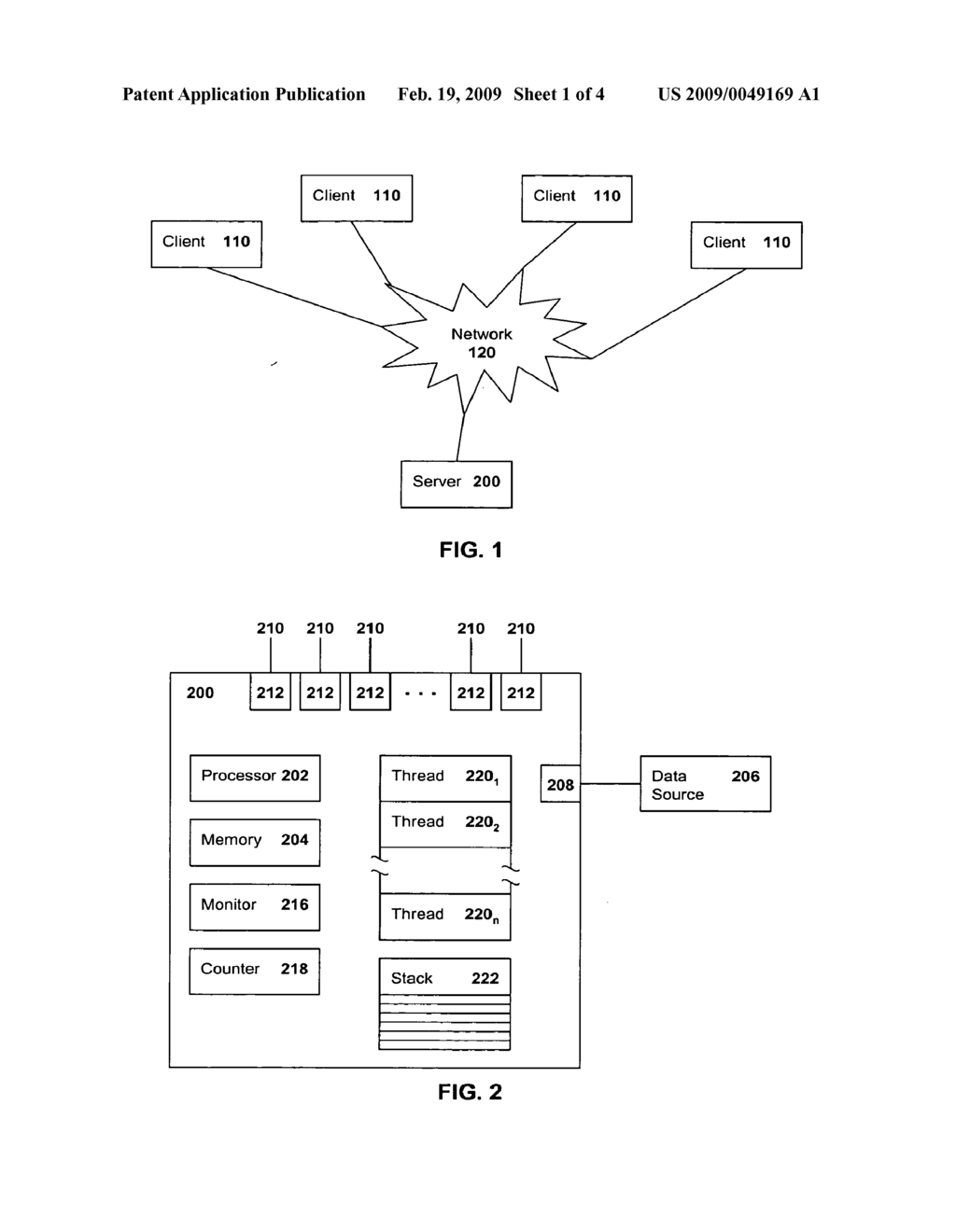 Adaptively Processing Client Requests to a Network Server - diagram, schematic, and image 02