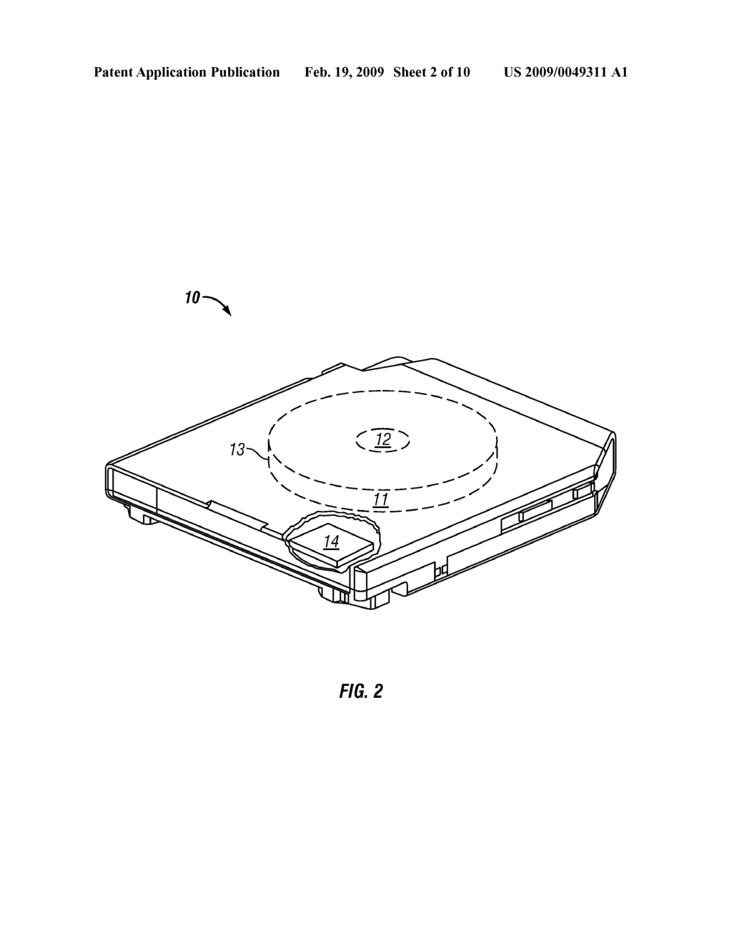 Efficient Elimination of Access to Data on a Writable Storage Media - diagram, schematic, and image 03