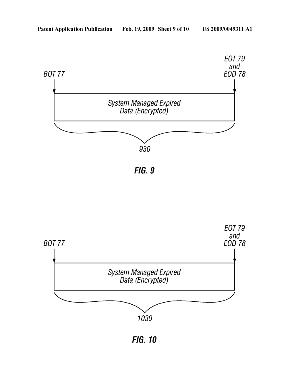 Efficient Elimination of Access to Data on a Writable Storage Media - diagram, schematic, and image 10