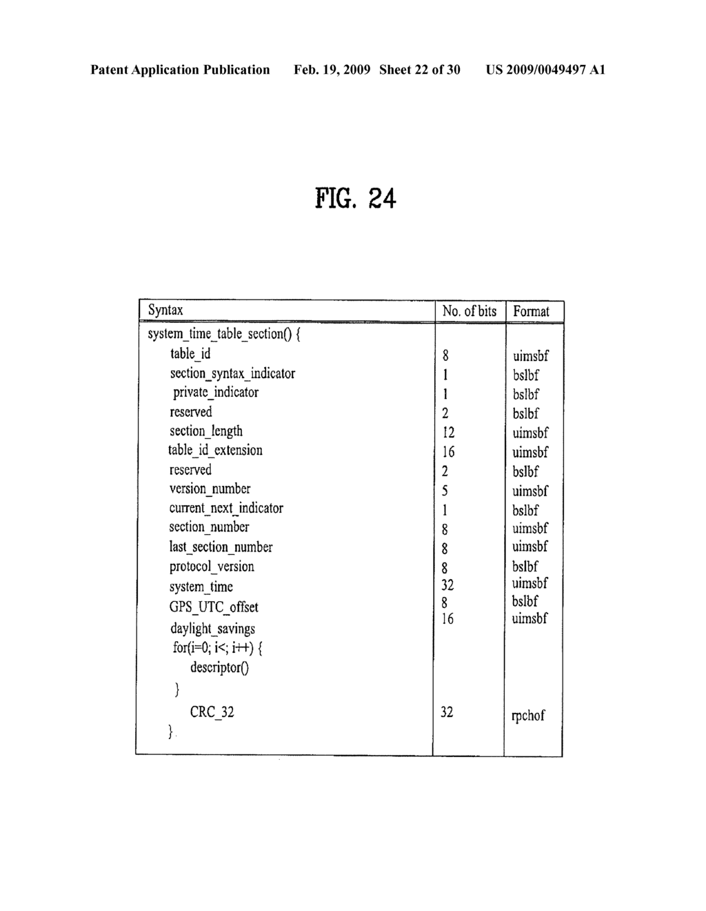 DIGITAL BROADCASTING SYSTEM AND DATA PROCESSING METHOD - diagram, schematic, and image 23