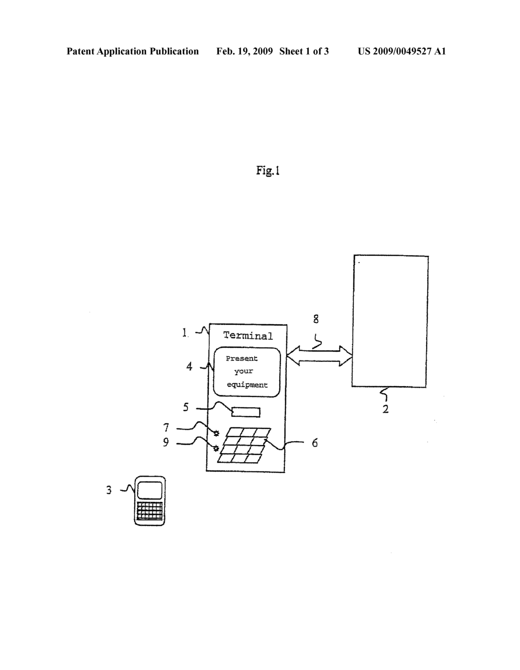 METHOD AND SYSTEM FOR EXCHANGING DATA RESERVED FOR A USER - diagram, schematic, and image 02