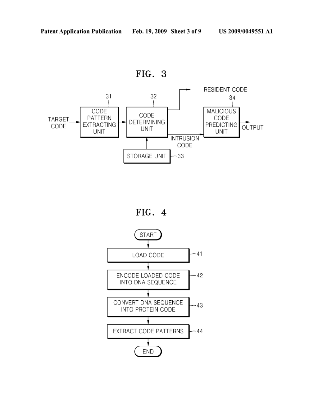 METHOD OF AND APPARATUS FOR MONITORING CODE TO DETECT INTRUSION CODE - diagram, schematic, and image 04