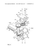 Anti-tilting, pivotable, sliding panels diagram and image