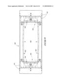 Automated variable dimension mold and bottom block system diagram and image