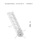 Coiled wire armored cable diagram and image