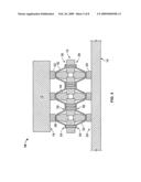 Electrical connector with elastomeric element diagram and image