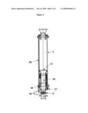 METHOD FOR TRANSPORTING A PARTICULATE MATERIAL AND A TRANSPORTATION DEVICE FOR A PARTICULATE MATERIAL diagram and image