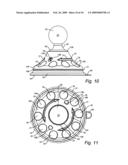 Suction cup having compact axial installation and release mechanism diagram and image