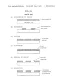 METHOD OF MANUFACTURING SEMICONDUCTOR DEVICE WITH ELECTRODE FOR EXTERNAL CONNECTION AND SEMICONDUCTOR DEVICE OBTAINED BY MEANS OF SAID METHOD diagram and image