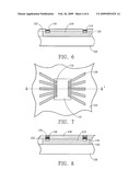 FAN OUT TYPE WAFER LEVEL PACKAGE STRUCTURE AND METHOD OF THE SAME diagram and image