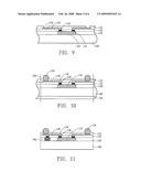 FAN OUT TYPE WAFER LEVEL PACKAGE STRUCTURE AND METHOD OF THE SAME diagram and image