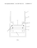 Water-proof mechanism for a container or device diagram and image