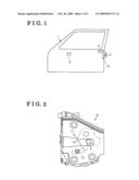 DOOR LOCK APPARATUS FOR VEHICLE diagram and image