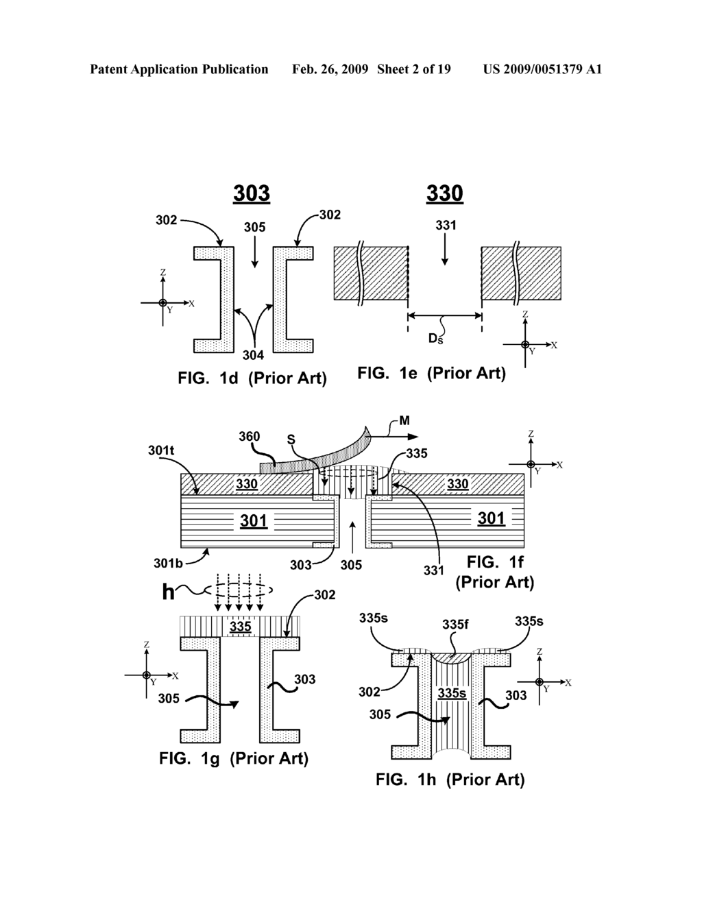 METHOD OF TREATING AND PROBING A VIA - diagram, schematic, and image 03