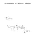 Switch cicuit and phase shifter diagram and image