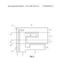 MULTI-BAND ANTENNA, AND ASSOCIATED METHODOLOGY, FOR A RADIO COMMUNICATION DEVICE diagram and image