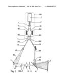 Method and arrangement for producing a hologram diagram and image