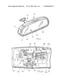 MIRROR REFLECTIVE ELEMENT ASSEMBLY diagram and image