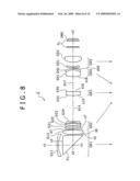 Zoom lens and image-capture device diagram and image