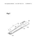 THERMALLY ASSISTED MAGNETIC HEAD WITH OPTICAL WAVEGUIDE AND LIGHT SHIELD diagram and image