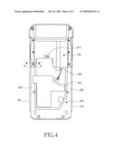 SLIDING TYPE PORTABLE ELECTRONIC DEVICE diagram and image