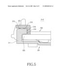 SLIDING TYPE PORTABLE ELECTRONIC DEVICE diagram and image